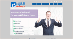 Desktop Screenshot of centrodenegociosatalayas.com